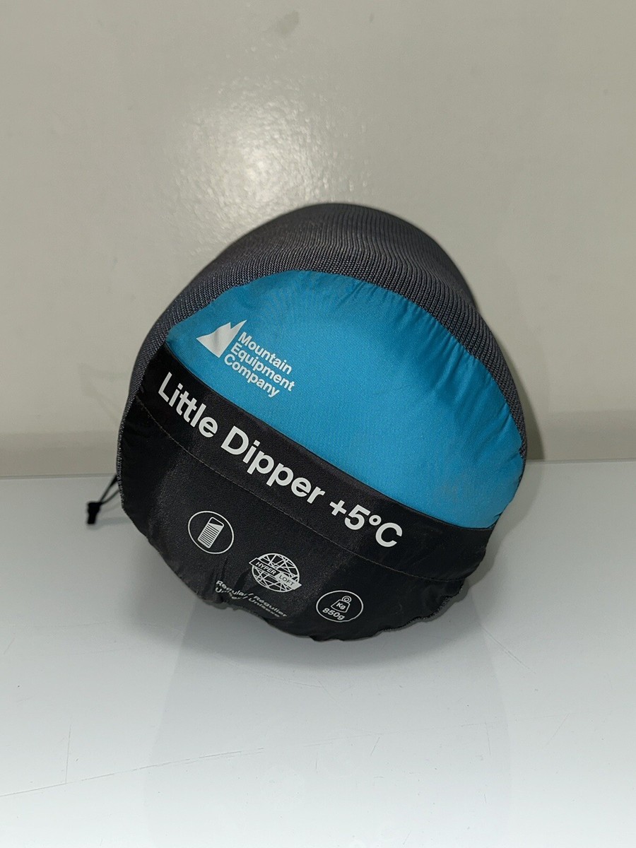 MEC Little Dipper +5C Sleeping Bag Children to Youths Caribbean Sea Blue