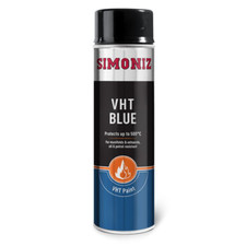 Simoniz Blue VHT sehr hohe Temperatur Farbe Aerosol Sprühdose 500ml