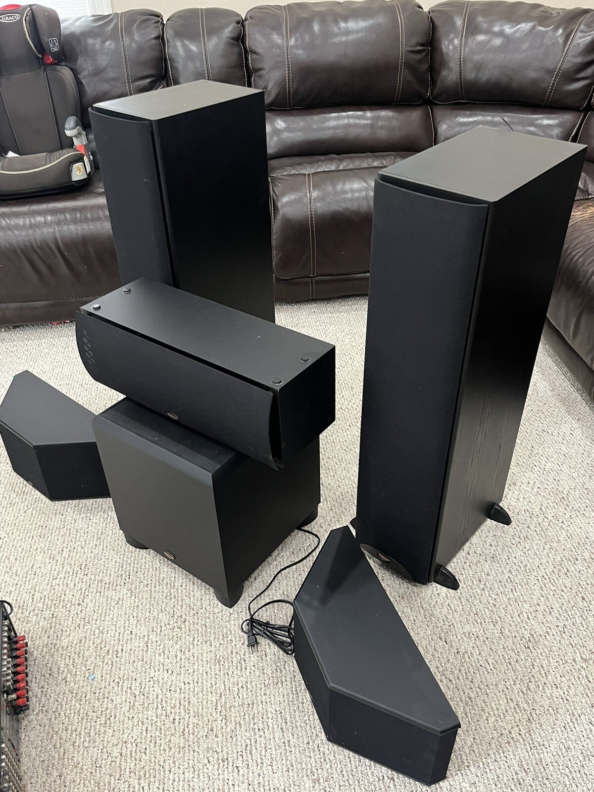 Klipsch Reference Series Home Theater Speakers RF3 II 5.1 Surround Set