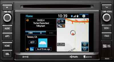 jbl touch screen music system for car