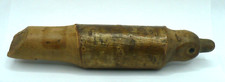 Vintage Antique Folk Art 5' Hand Carved Bird Whistle Wood