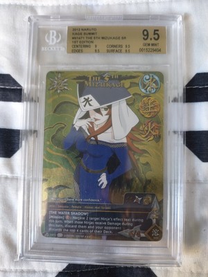 Naruto CCG TCG N-1471 The 5th Fifth Mizukage Super RARE BGS 9.5 Card