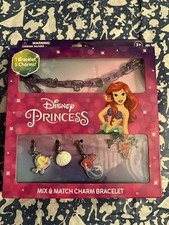Disney PRINCESS Mix  Match CHARM BRACELET Little Mermaid
