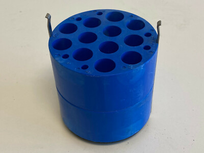 B6: Set of 2 IEC 5712 Centrifuge Bucket Adapters  w/ 47454 Base (221.5 gms)
