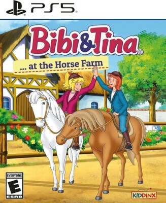 BIBI & TINA AT THE HORSE FARM PS5 PLAYSTATION 5 GAME BRAND NEW SEALED US VERSION