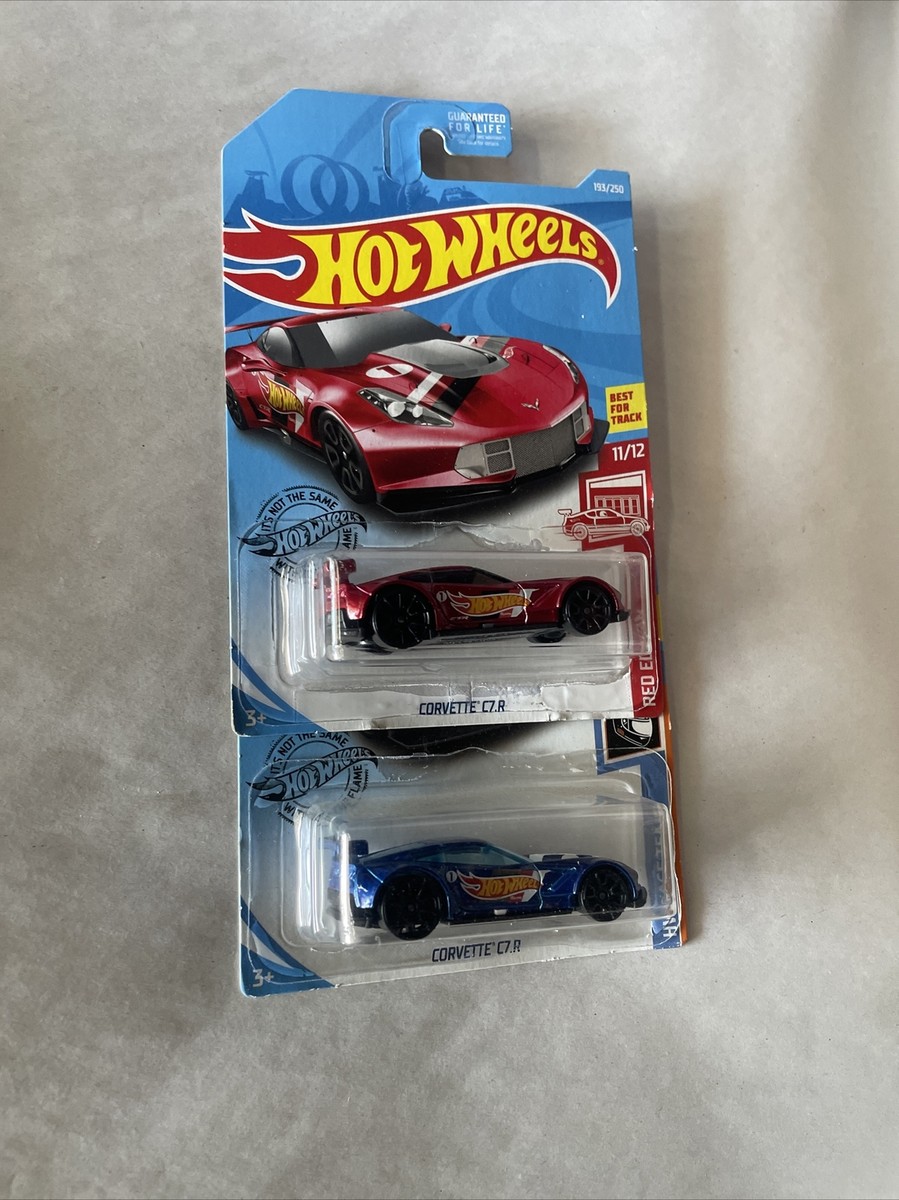 Hot Wheels Red Edition Corvette C7.R - 1:64 Scale Die-Cast Car 193/250