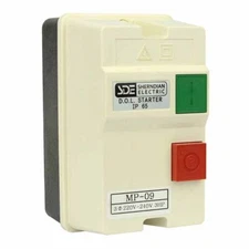 Three 3 Phase Magnetic Starter Control Switch