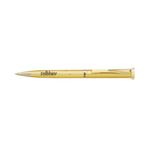 Pierre Cardin Noblesse Satin Gold Trim Ball Point Pen BP Blue Ink Gift New Fine - Picture 5 of 8