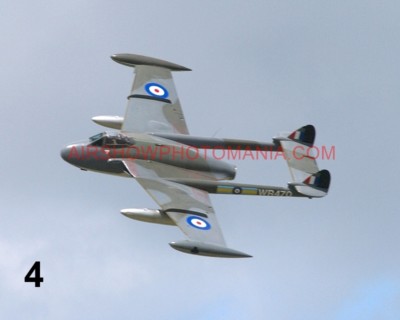 1 X DE HAVILLAND VENOM F-4 PHANTOM RAF 100 YEARS PHOTOGRAPH
