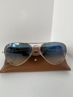 Ray-Ban Aviator ブルーグラデーション Ray-Ban RB3025 Aviator Gradient XL (58 - 14) with Blue