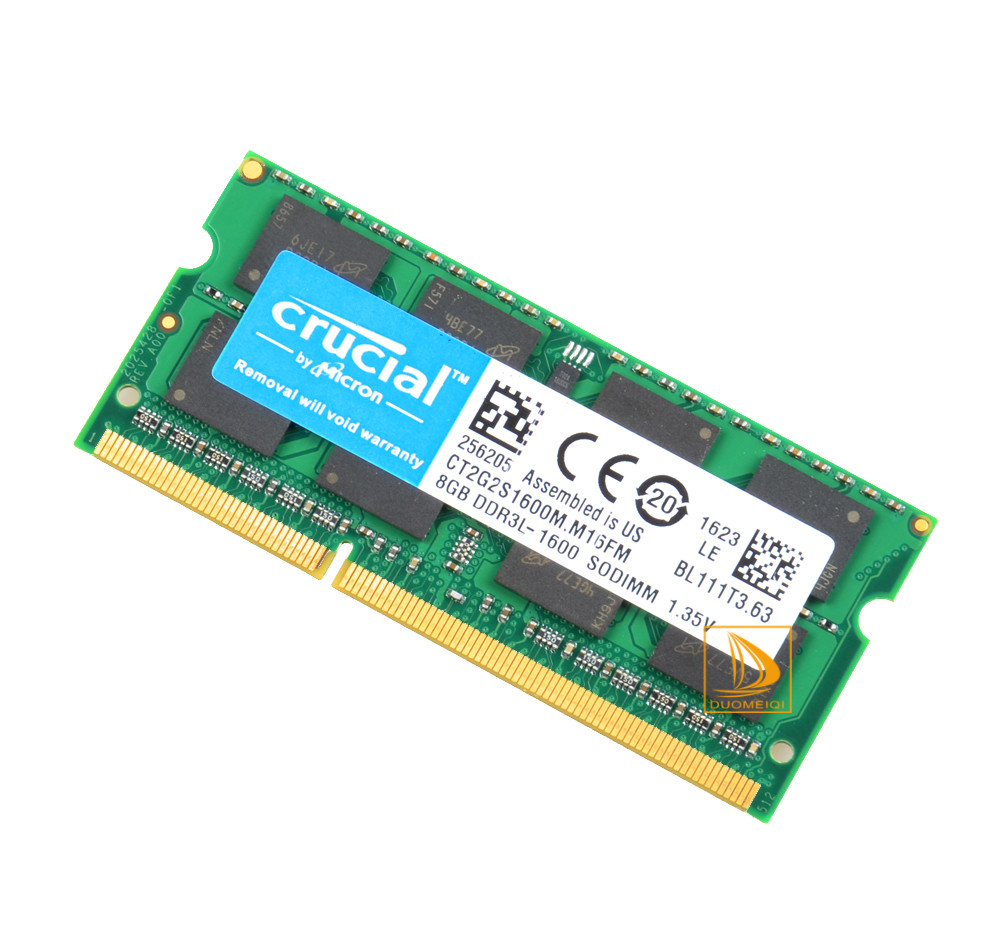 Crucial 8gb Ddr3l-1600 Sodimm Crucial 8GB DDR3L-1600MHz PC3L-12800S SODIMM Laptop Memory RAM - 204-Pin, 1.35V, Non-ECC 8 Gb Ram - Foto 10