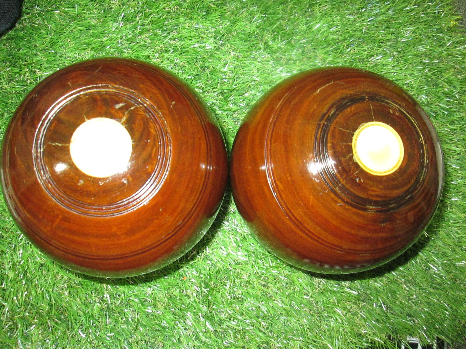 Excellent LIGNUM VITAE Crown Green Bowls Weight 207 eBay