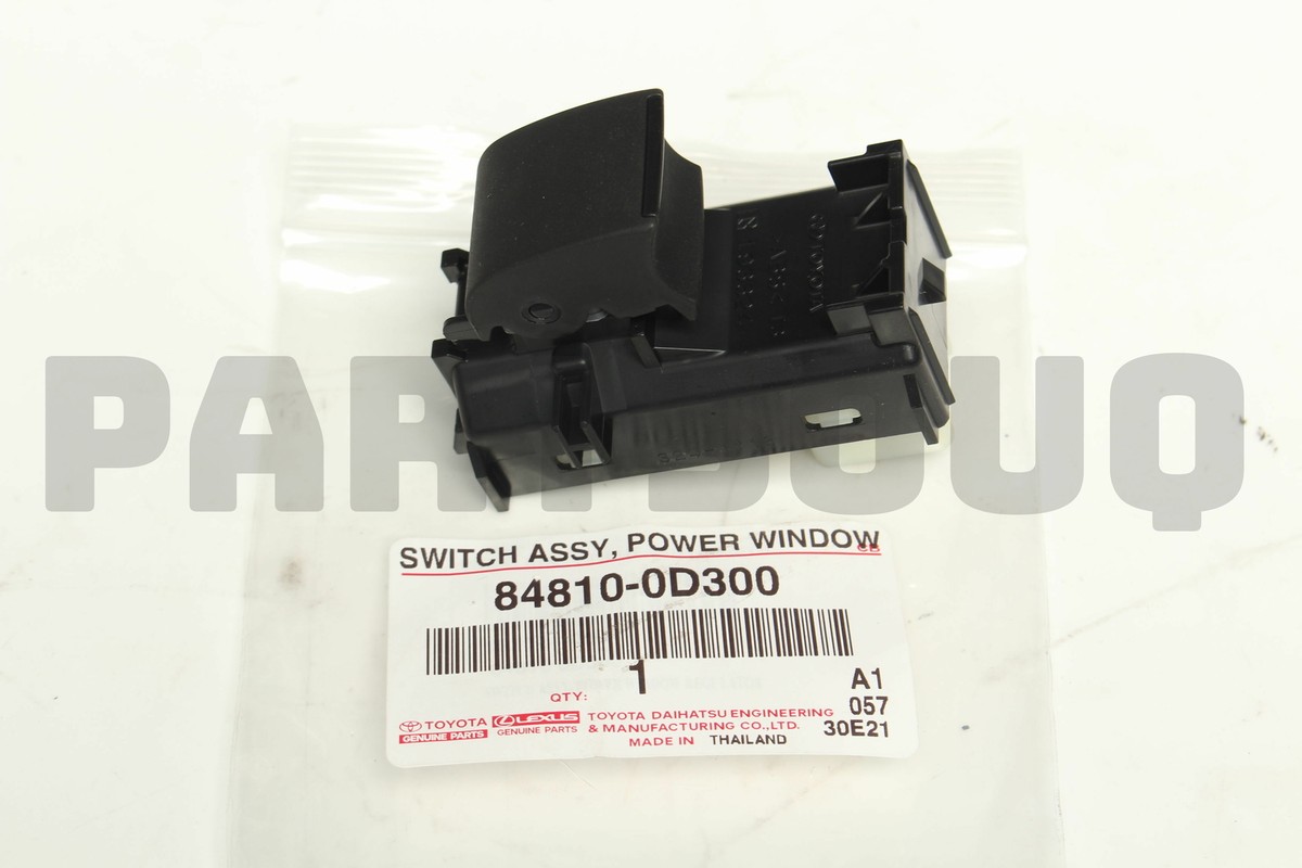 848100D300 Genuine Toyota SWITCH ASSY, POWER W 84810-0D300 | eBay