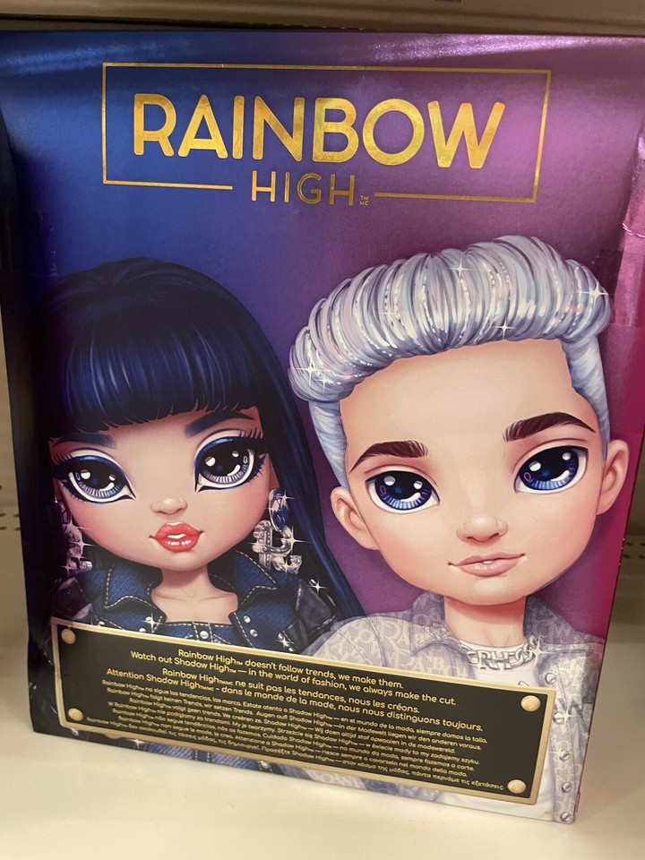 Rainbow High Modepuppen – Aidan (lila) & Victoria (hellrosa) Mit Outfits & Accessoires, Für Kinder 4–12 Jahre