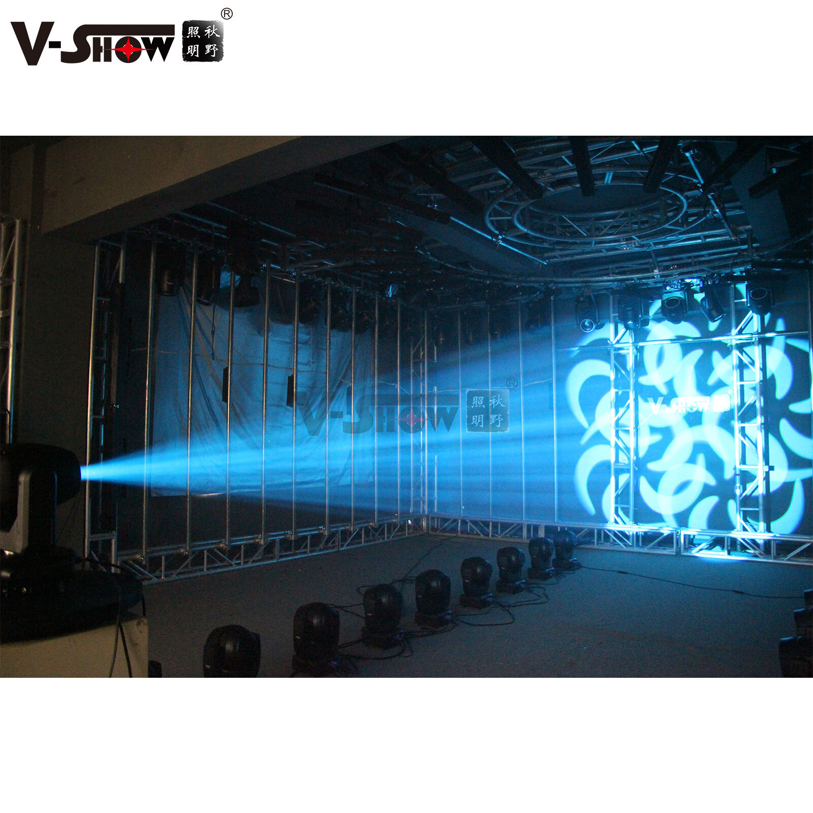 VShow 1pc 150w LED Spot S718 Spot Lights Moving Head Light DMX DJ