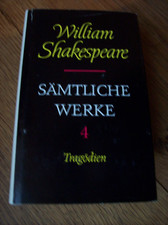 Schlösser/Hg SHAKESPEARE Sämtliche Werke in vier Bänden *NUR Bd 4 Tragödien 1989