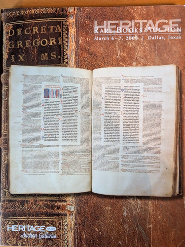 Heritage Auction Catalog Rare Books and Manuscripts Fahrenheit 451 HARRY POTTER
