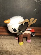 Tokidoki Sundae Unicorno 7.5" Plush Unicorn Ice Cream 14409 2022 Read A4