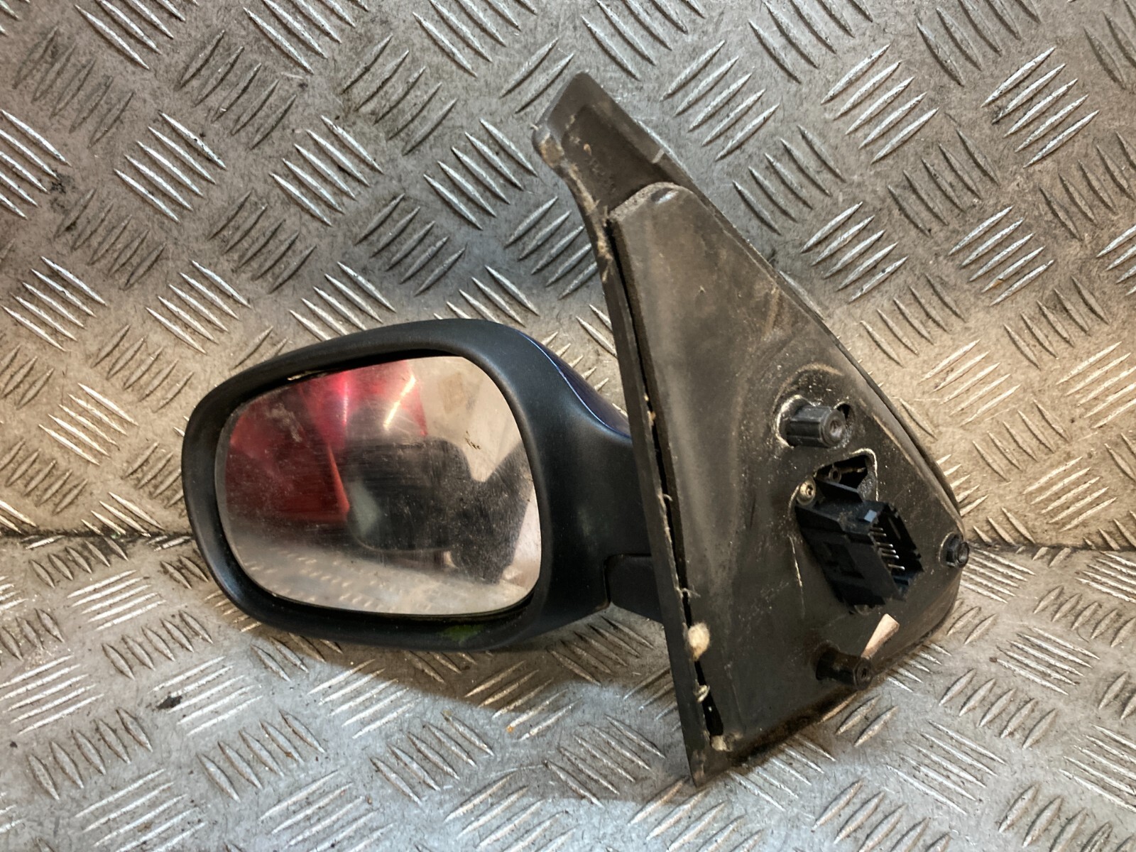 RENAULT CLIO 2004 MK2 1.5 5DR PASSENGER WING MIRROR ELECTRIC BLUE