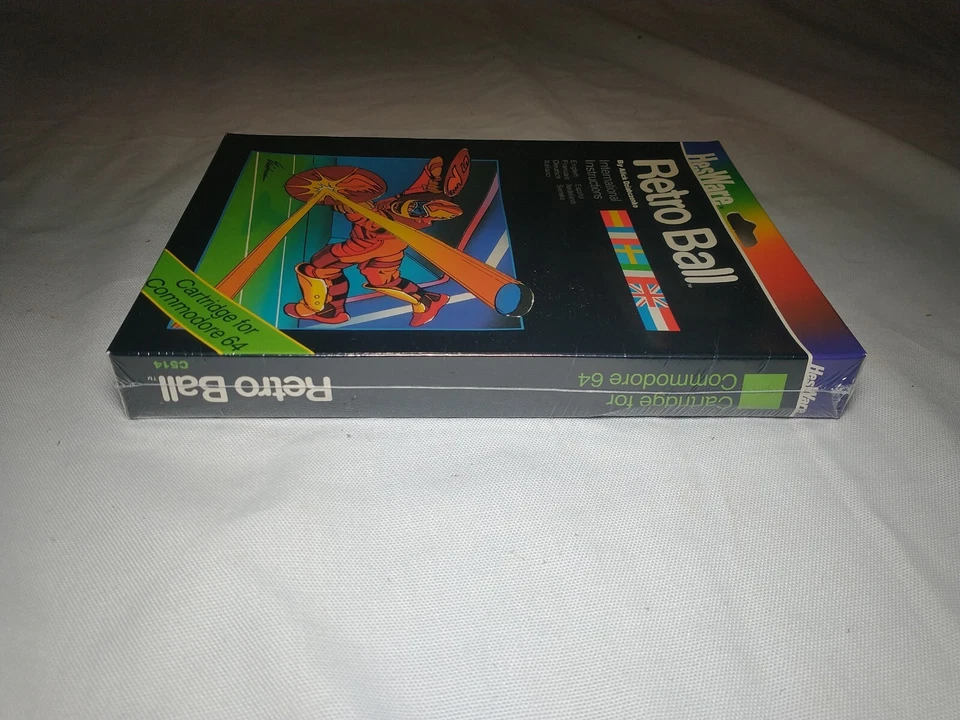 New Old Stock Commodore 64 Vintage Video Game Brand New Sealed Retro Ball Game - Image 3 of 4