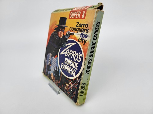 Vintage Zorro Film Super 8 - Zorro conquers the city - Zorro's Suicide Express - Afbeelding 3 van 6