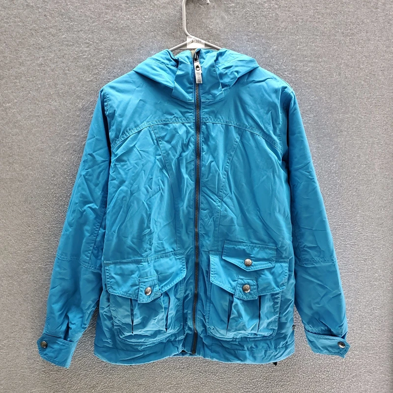 burton activewear dryride full zip hooded pockets jacket