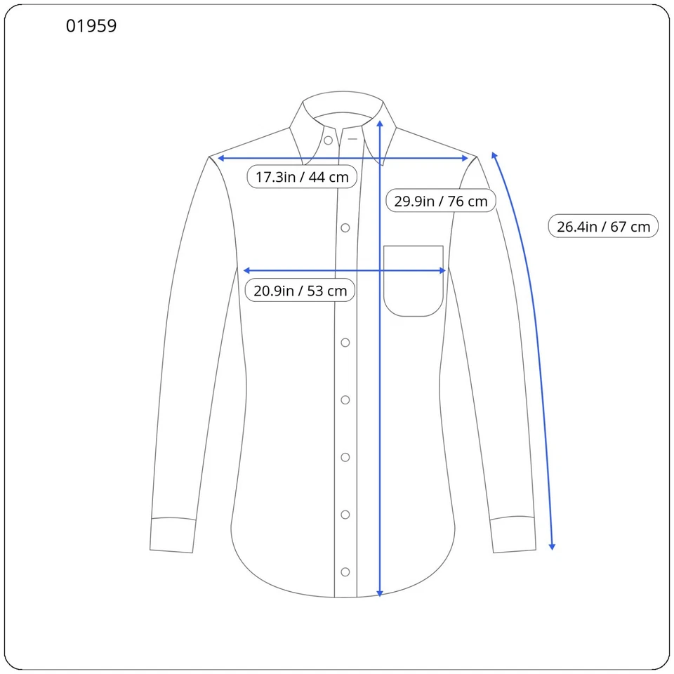 J. Lindeberg Daniele Slim Fit Pattern Chambray Shirt Men M Shark Collar - Image 3 of 4