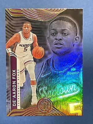 De'Aaron Fox 2021-22 Panini Illusions Base #89 Sacramento De'Aaron Fox 2021-22 Panini Illusions Base #89 Sacramento