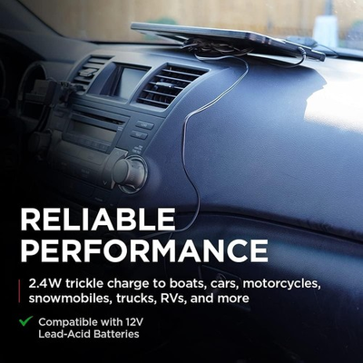 #ad Solar Battery Maintainer Charger Schumacher Car Auto Boat Powered 12V Marine Atv $39.82