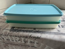 Tupperware Gefrierbehälter Flach, 2 x 600ml☀️