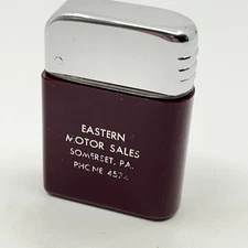 1950s Metal Zippo Lighter Eastern Motor Sales Somerset PA SC6