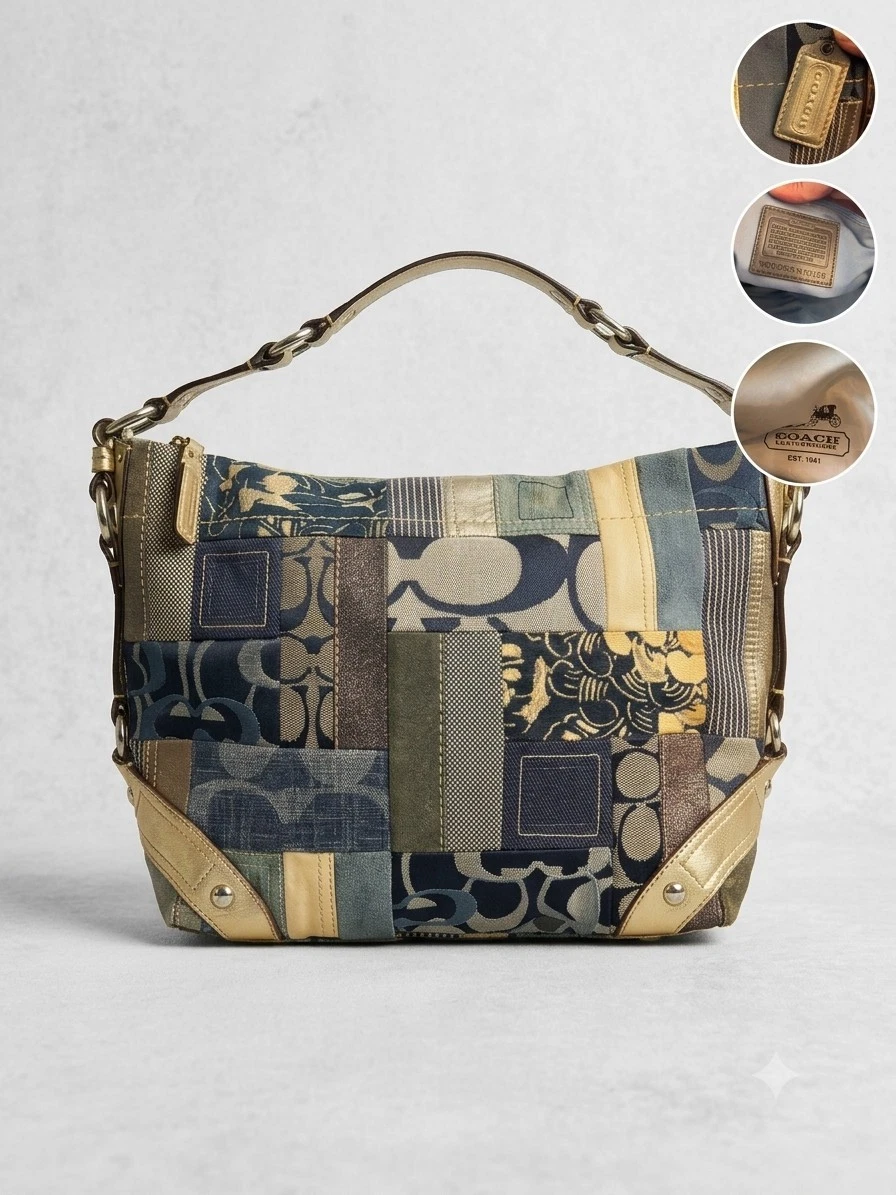 Coach Patchwork Turn Lock Bags & Women's Leather Exterior for sale