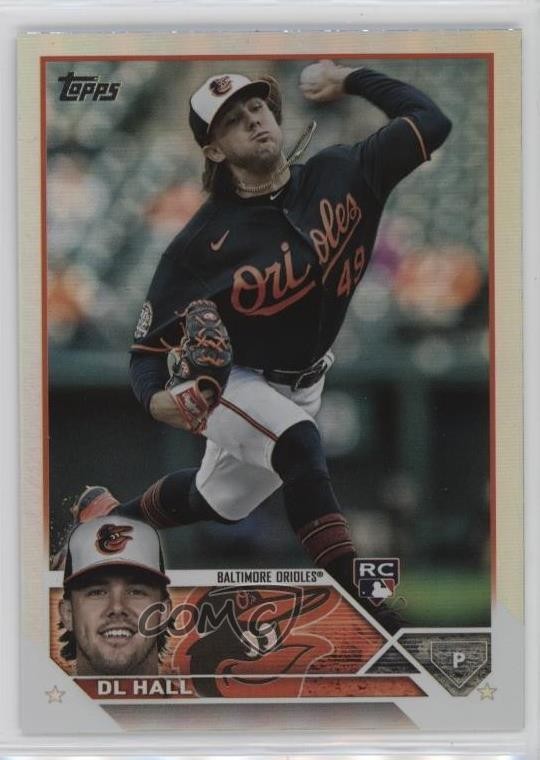 2023 Topps Series 2 Rainbow Foil DL Hall #547 hu1