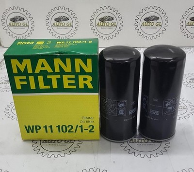 X2 MANN ORIGINAL OIL FILTERS FILTER FOR IVECO EUROSTAR/TURBOSTAR COD:WP11102/1-2