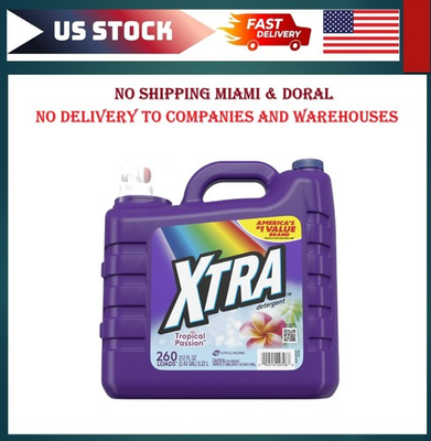 #ad Xtra Tropical Passion 260 Loads Liquid Laundry Detergent 312 fl oz $18.99