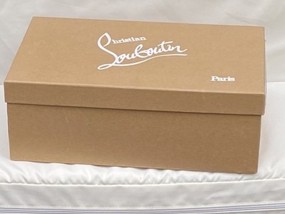 Christian Louboutin leere Schuhe Geschenkbox & Verpackungen 12 cm x 21 cm x 33,5 cm