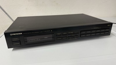 Pioneer F-301 RDS FM Am Digital Synthesizer Tuner HiFi Stereo Radio Schwarz
