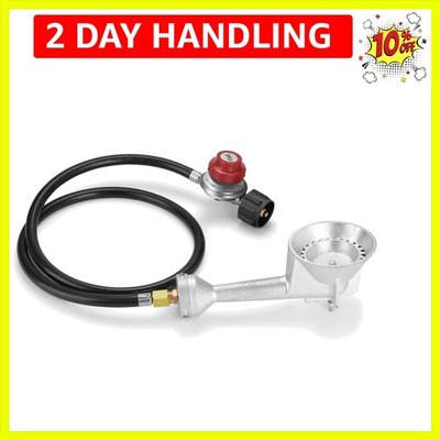 #ad High Pressure Cast Iron Propane Burner Head Propane Cooking Burner with 20 P... $44.09