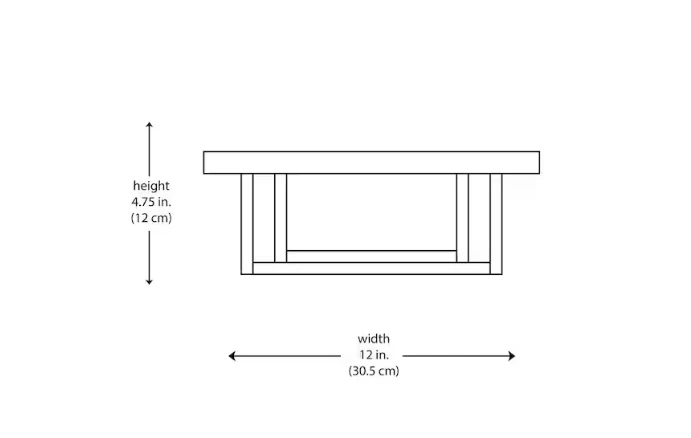 Home Decorators Mauvo Canyon 12 in. Black Dusk to Dawn LED Outdoor Ceiling Light - Image 3 of 4