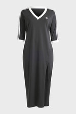 Size 3X adidas Adicolor Classics 3-Stripes V-Neck Maxi Dress Plus Size IN2212
