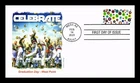 US COVER CELEBRATE FIRST DAY ISSUE PANDA CACHET WEST POINT GRADUATION DAY