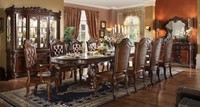 Esszimmer Garnitur 9Tlg. Set Barock Rokoko Tisch 8X StüHle Stuhl Holz Gruppe Neu