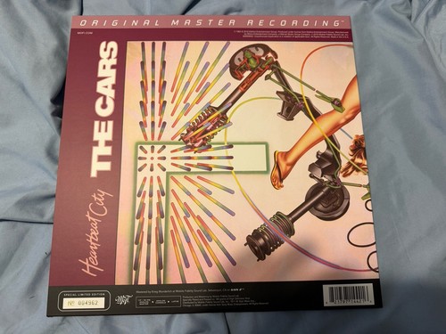 The Cars - Heartbeat City Numbered Limited Edition 180G Audiophile Vinyl LP MoFi - Picture 2 of 6