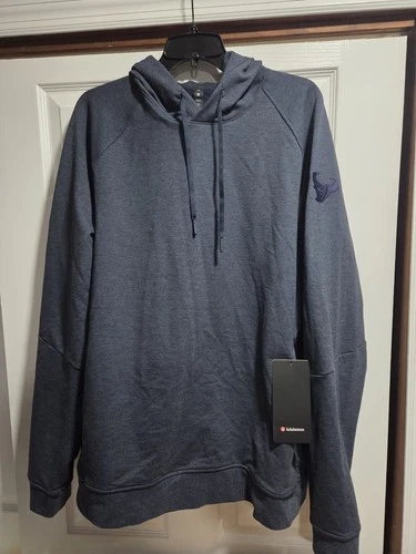 Lululemon Navy Houston Texans City State Pullover Hoodie Mens 2XL TEAM ISSUED