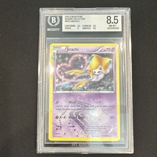 Jirachi graded BGS 8.5 for sale on eBay