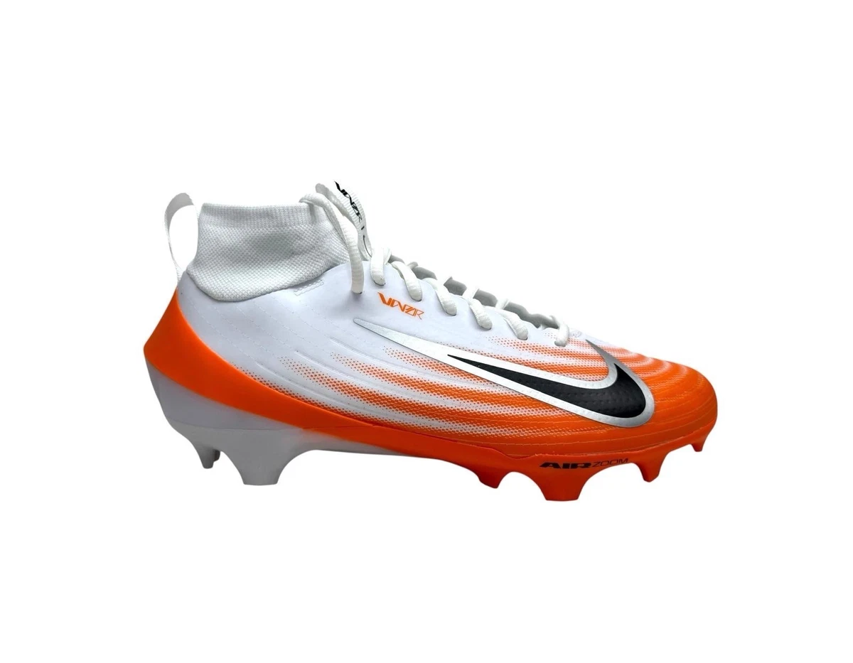 Nike Air Zoom Vapor Pro‎ 1 Orange White Football Athletic Cleats Mens Size 8.5 Nike Air Zoom Vapor Pro 1 Men Size 5.5 Football Cleats  main image 3
