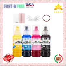 Sublimation Multicolor Ink & 150 Sheet Sublimation Paper 8.5x11’’ 120G Heat Tape