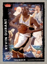 2008 Fleer Kevin Durant #195 card