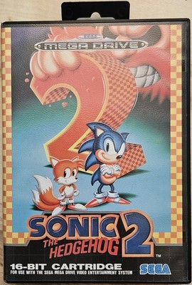 SONIC THE HEDGEHOG 2 - Sega Mega Drive - mit Handbuch - sehr guter Zustand