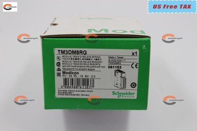 Schneider Modicon TM3DM8RG MODULE TM-3 IO RELAY SPRING US Free TAX